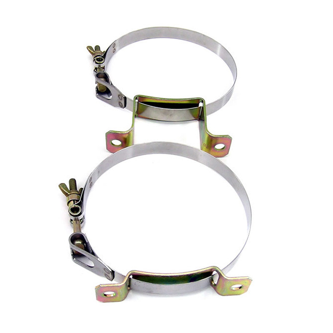 Soportes para botellas de 10lb./15lb. en acero inoxidable