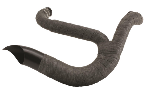 Cinta térmica de fibra de vidrio para escape gris