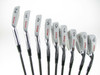 MINT (Never Hit) Wilson Staff Progressive iron set 2-PW w/ Steel Firestick Stiff (Out of Stock)