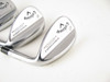 Set of 3 TOUR ISSUE Callaway MD2 Mack Daddy 2 Wedges 49*, 53*, 57* w/ Rifle 6.5 (Out of Stock)