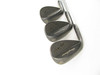 Set of 3 JUNIOR Left Handed Tommy Armour 845 BLACK Wedges 52* 56* 60* CUT DOWN (Out of Stock)