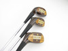 Set of 3 Dave Pelz Featherlite DP2 Genuine Persimmon Woods #1, #3, #5 (Out of Stock)
