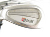 LEFT HAND Wilson Staff R. Mendralla iron set 3-PW w/Steel Fatshaft Regular +1/4"