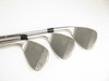 Set of 3 Tour Edge TGS Tour Grind Wedge set 52*, 56*, 60*, with Steel Wedge