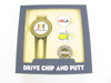 PGA Augusta Masters USGA Drive Chip and Putt Divot Tool Ball Markers Set