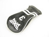PXG Black with White Stripe Fairway 3 wood Headcover