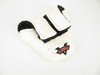 Macgregor V-Foil Putter Headcover by Bobby Grace WHITE (GOOD)