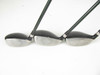 Set of 3 Warrior Custom Hybrids #2, #3, #4 with Graphite Tour 3.1 Stiff