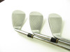Set of 3 Edison Forged Wedge 49, 53 and 59 degree w/ Steel  KBS Tour 120 Stiff