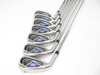 LEFT HAND Mizuno JPX 825 iron set 4-PW+GW MISSING 6 IRON w/ Steel XP 105 Regular