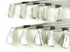 VINTAGE Wilson Staff Dynapower iron set 2-PW+SW w/ Steel Staff Pro Regular