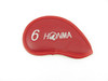 NEW Honma Golf iron cover 6 Headcover RED