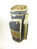 Datrek Golf Bag Cart Bag BLUE/TAN 14 Dividers