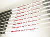 Wilson D-100 Iron Set 4-PW+GW Graphite Matrix Studio 6.1 Stiff +1/4"