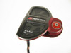 LEFT HAND Odyssey O-Works 2-Ball RED Putter 35"