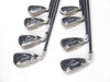 LEFT HAND Callaway Fusion Wide Sole Iron Set 3-PW Graphite 75g Regular