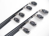 LEFT HAND Callaway Fusion Wide Sole Iron Set 3-PW Graphite 75g Regular