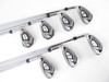 LEFT HAND Callaway Rogue CF18 Iron Set 4-PW Steel True Temper XP 95 R300 R-Flex