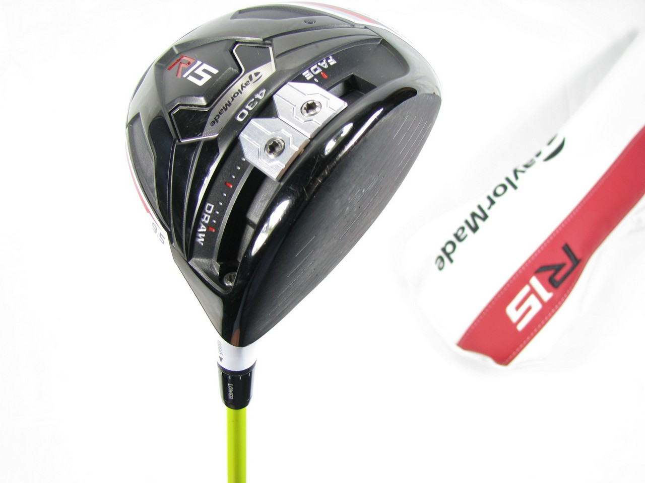 TaylorMade R15 430 TP Driver 9.5* w/ UPGRADED Tour AD MT-5 Stiff Flex  +Headcover (Out of Stock)