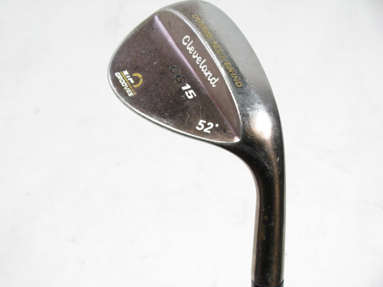 Cleveland CG15 Oil Quench Zip Grooves Gap Wedge 52 degree w/ Steel