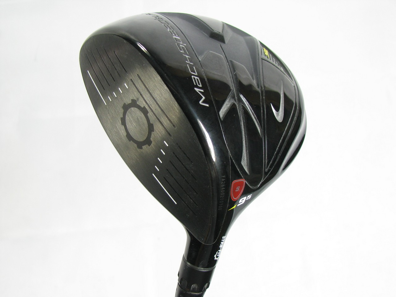 LEFT HAND Nike MachSpeed Black STR8-FIT Driver 9.5* w/ Graphite