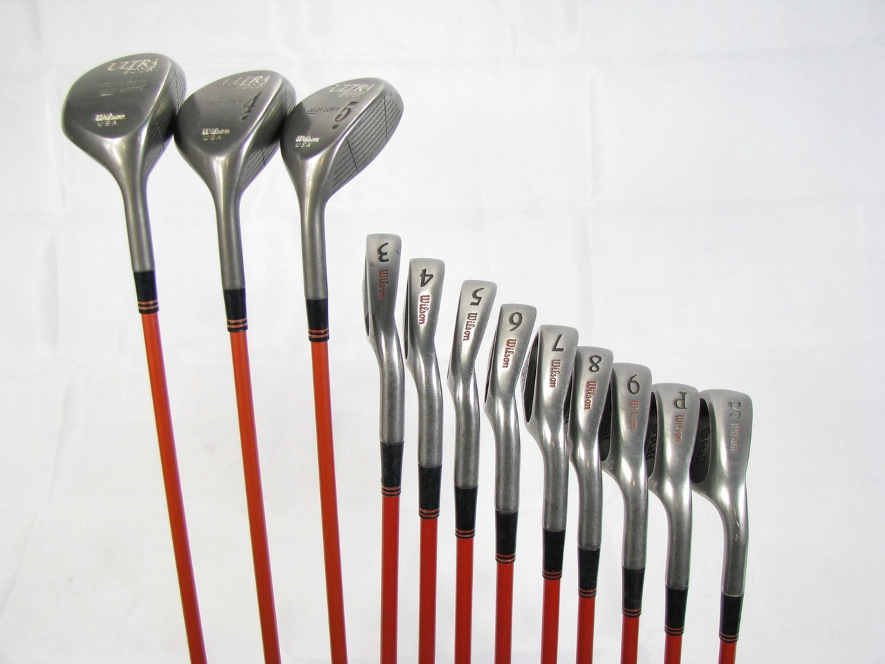 Wilson Staff Ultra 45 set 3-PW+SW with Ultra Tour 14*,18*,20* w