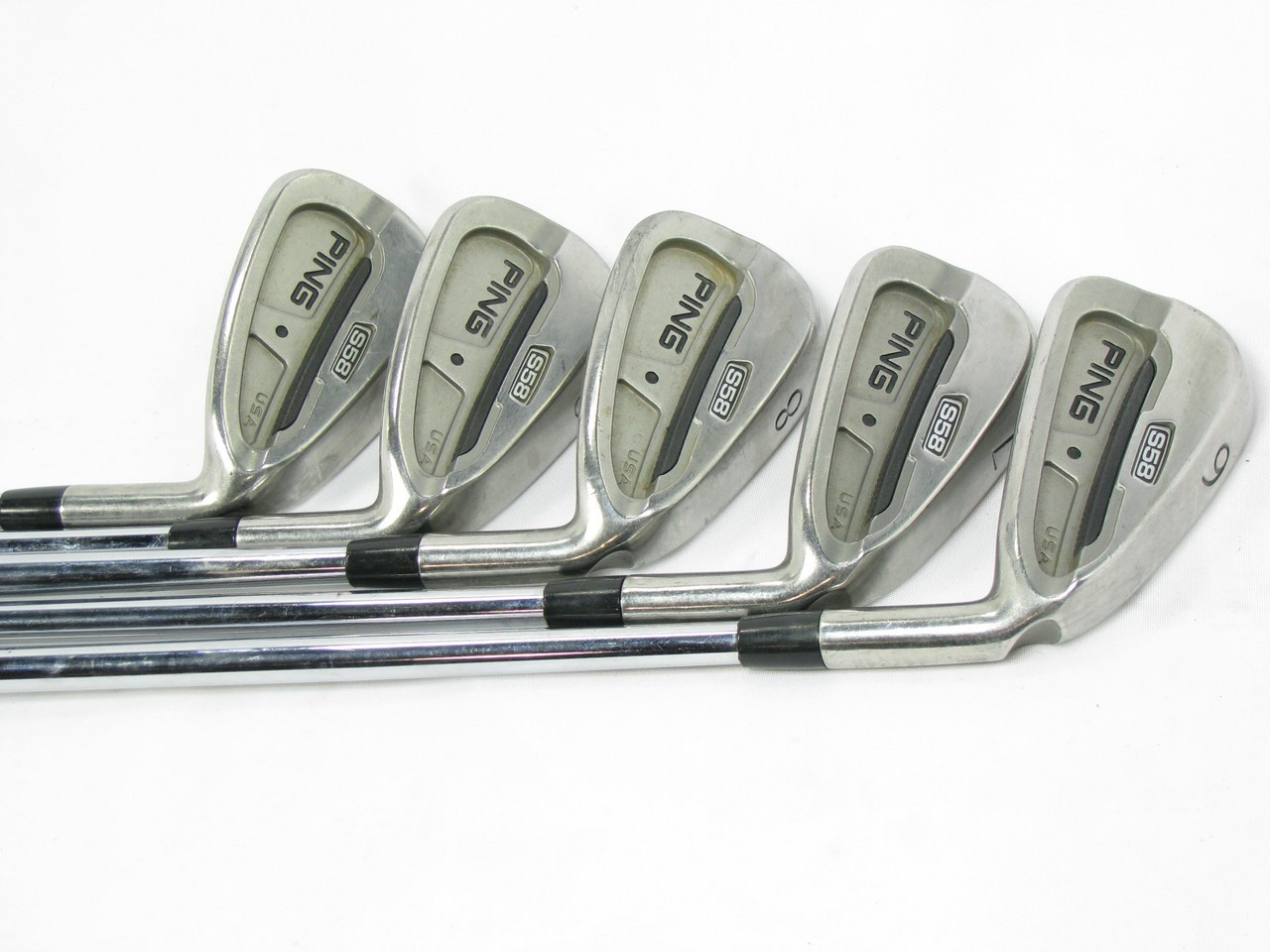 Ping S58 BLACK DOT Iron Set 6-PW w/ Steel Regular Flex (Out Ping S58 BLACK DOT Iron Set 6-PW w/ Steel Regular Flex (Out