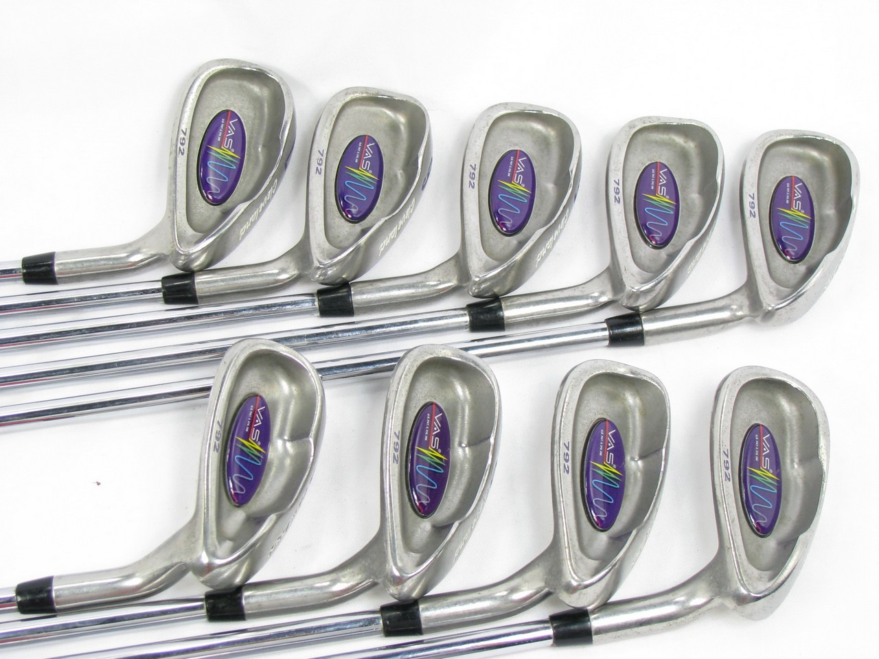 Cleveland VAS 792 iron set 3-PW+SW w/ Steel VAS Diamond Firm Flex