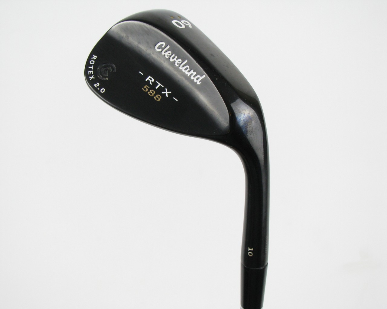 Cleveland 588 RTX 2.0 Black Satin 60* Lob Wedge 60-10 w/ Steel