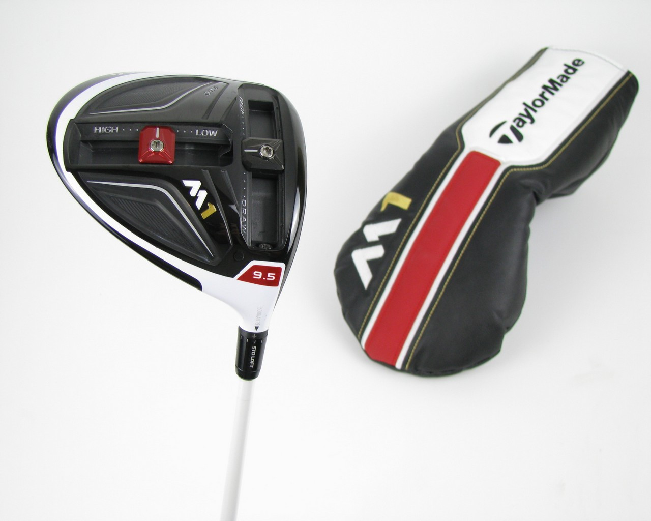 TOUR ISSUE TaylorMade M1 460 Driver 9.5 w/ Oban Kiyoshi White 65 X Flex  +Cover (Out of Stock)