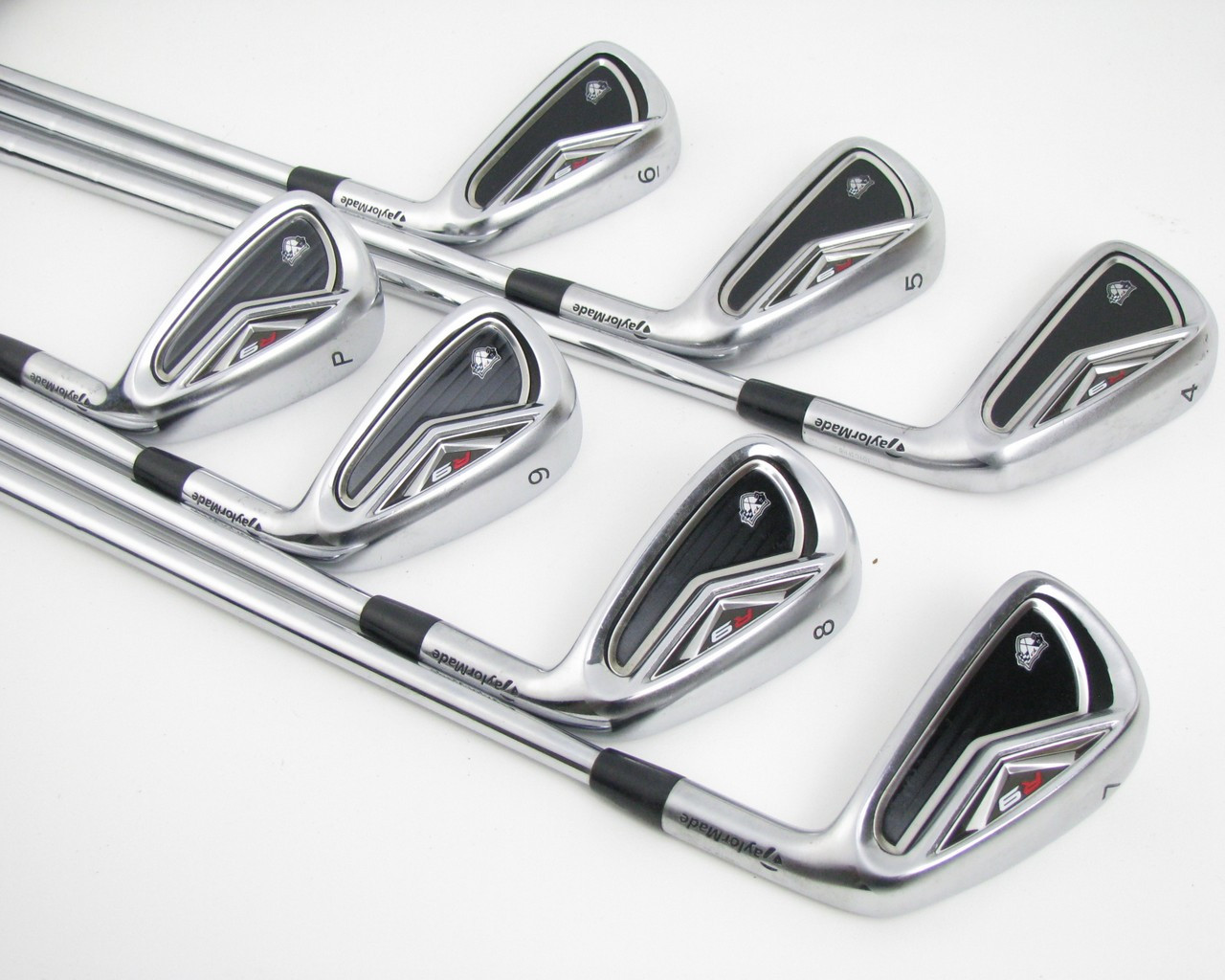TOUR ISSUE TaylorMade r9 TP iron set 4-PW w/ Dynamic Gold Tour