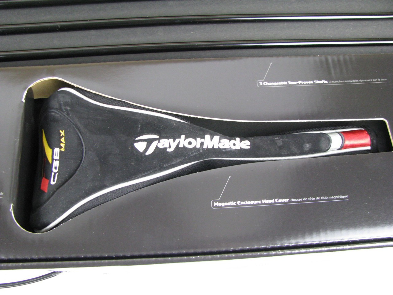 TaylorMade r7 CGB Max Limited Driver Box Set, 3 Stiff Shafts, Weights, 9.5*  Head (Out of Stock)