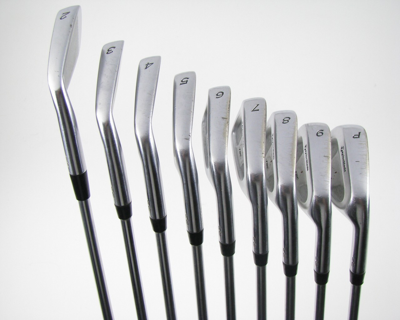 TaylorMade RAC Forged CB TP iron set 2-PW w/ Project X Rifle Satin