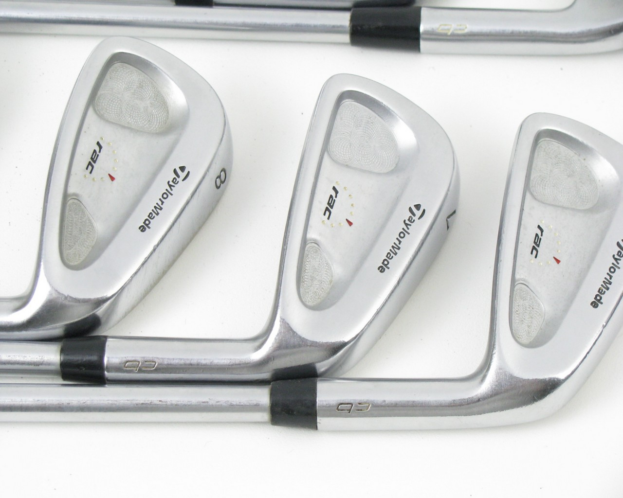 TaylorMade RAC Forged CB TP iron set 2-PW w/ Project X Rifle Satin