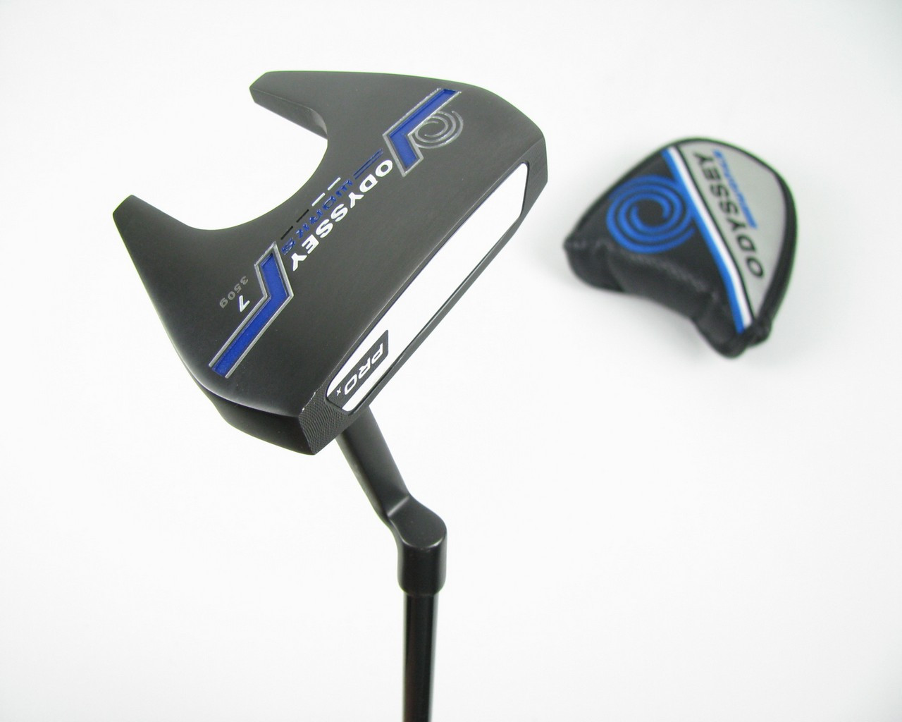 TOUR ISSUE Odyssey Works #7 Putter Pro X Face 350g w/ Black Shaft 