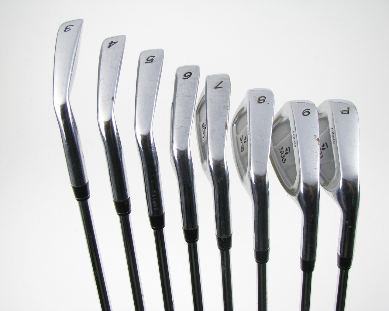 TaylorMade 300 Forged iron set 3-PW w/ Steel S300 Stiff -1/2