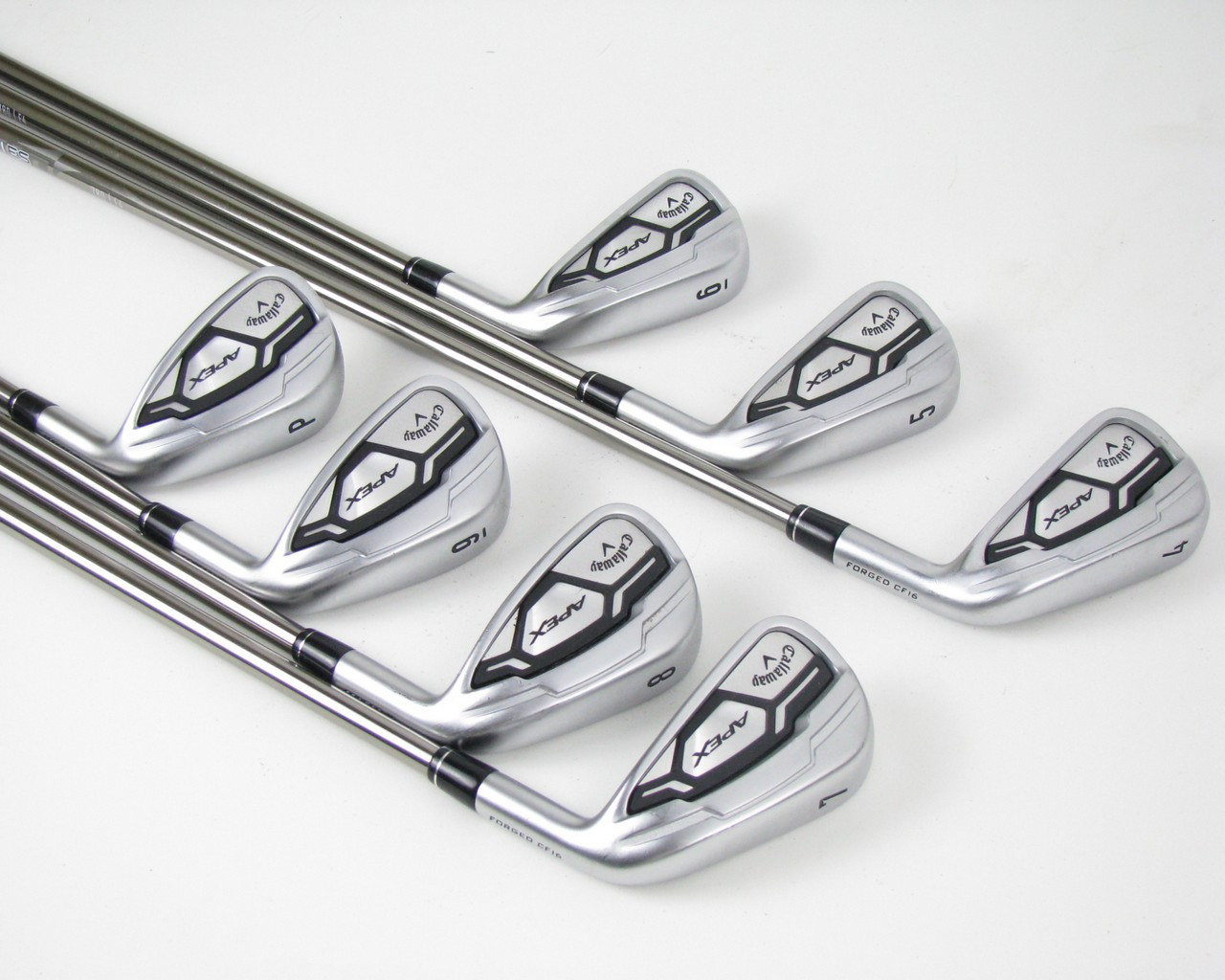 Callaway Apex CF16 Forged iron set 4-PW w/ UST Mamiya Recoil 780