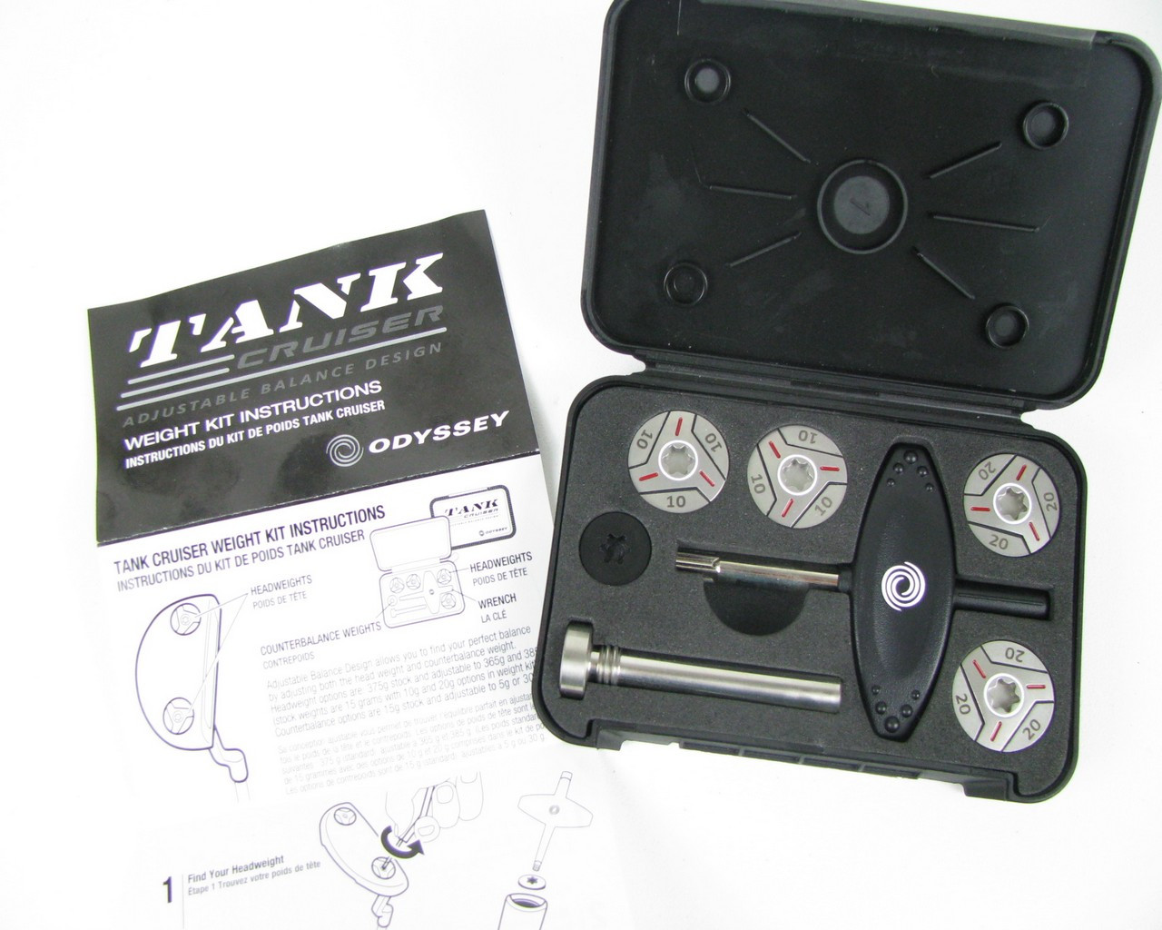 ODYSSEY TANK CRUISER ウェイトキット Odyssey - New Tank Cruiser putter enables golfers to 'find their クラブ