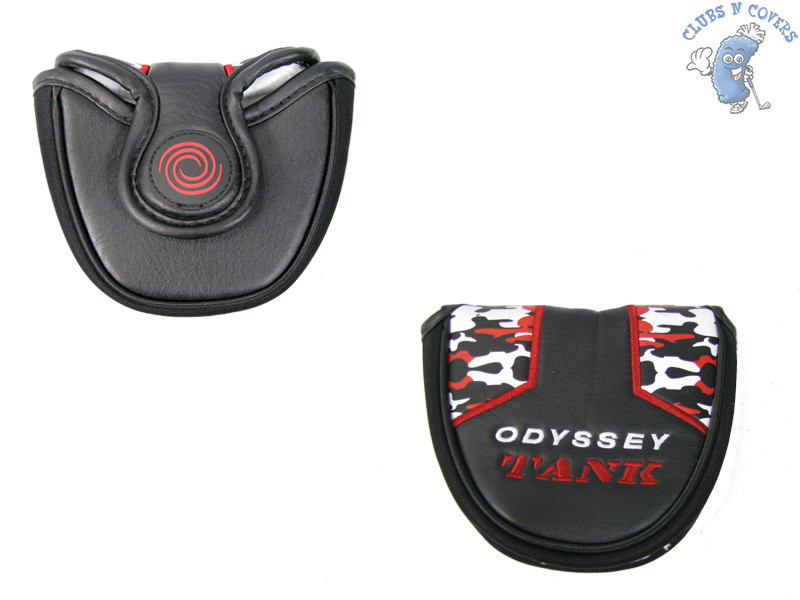 NEW Odyssey Tank ( 2-Ball, #7 ) MALLET Putter Headcover MAGNETIC