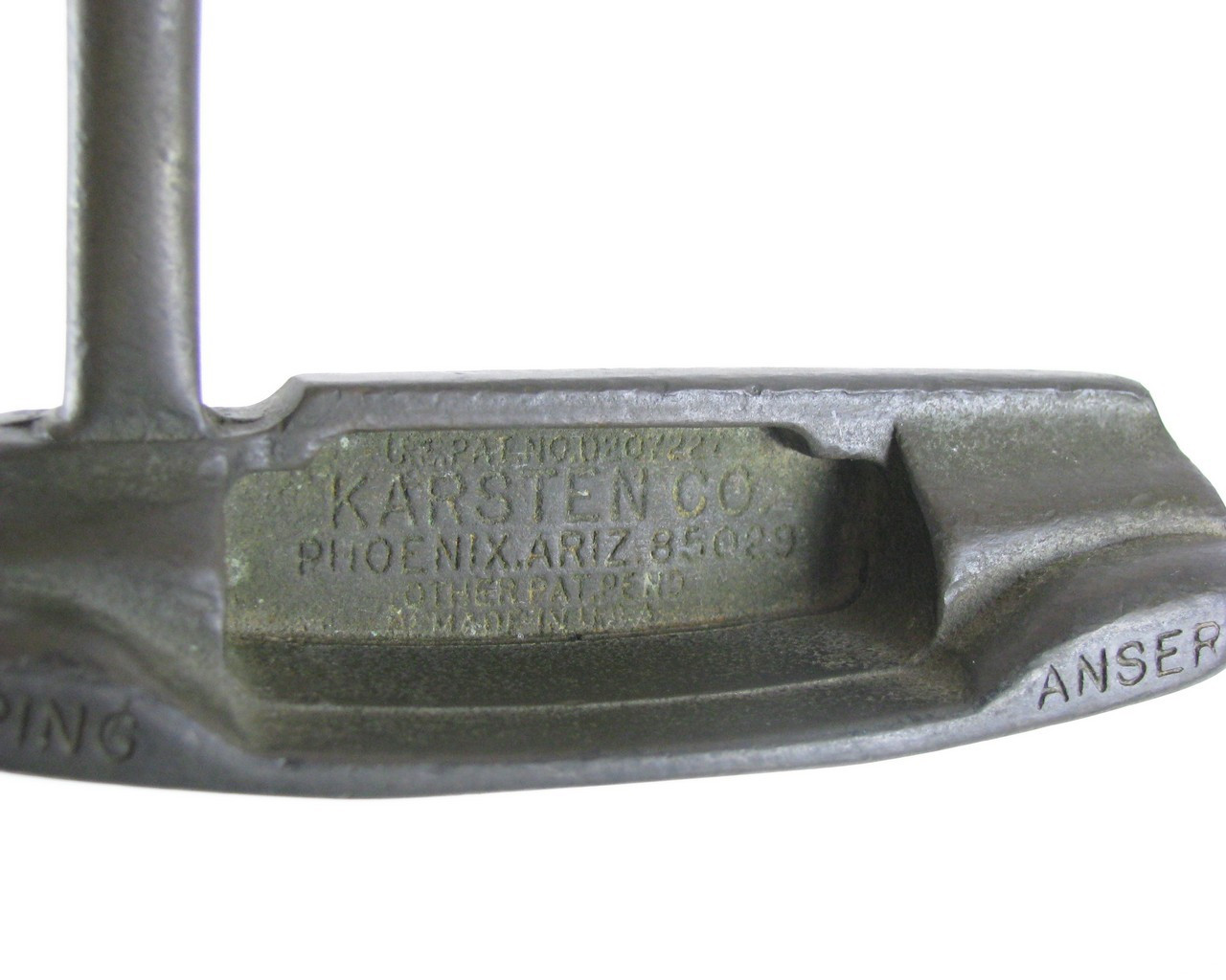 クラブ PING ANSER KARSTEN CO 85029 Rare Old Ping Anser Golf Putter KARSTEN CO Dalehead 85029