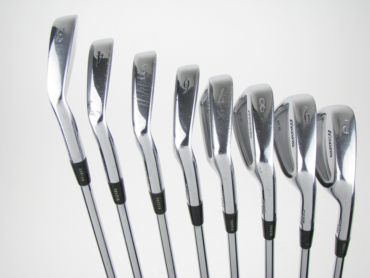 Mizuno MP30アイアンセット 8本セット Mizuno MP-30 Forged iron set 3-PW w/ Steel Dynamic Gold S300 (Out