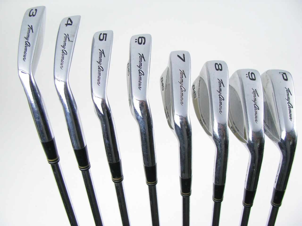 Tommy Armour 845 Evo Cavity V-25 iron set 3-PW w/ Steel Dynamic