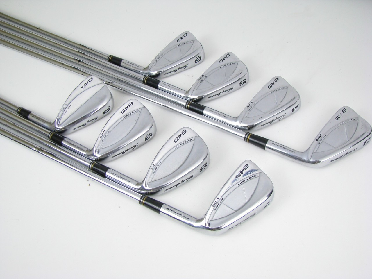 Tommy Armour 845 Evo Cavity V-25 iron set 3-PW w/ Steel Dynamic