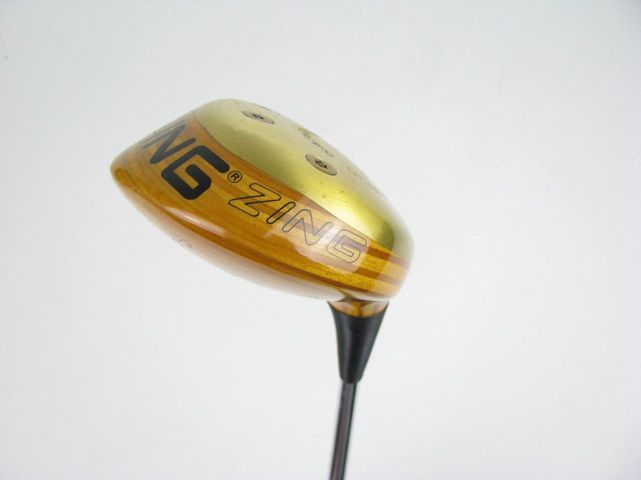 Ping Zing Karsten Blonde Driver w/ Steel KT-M VERY GOOD (Out of