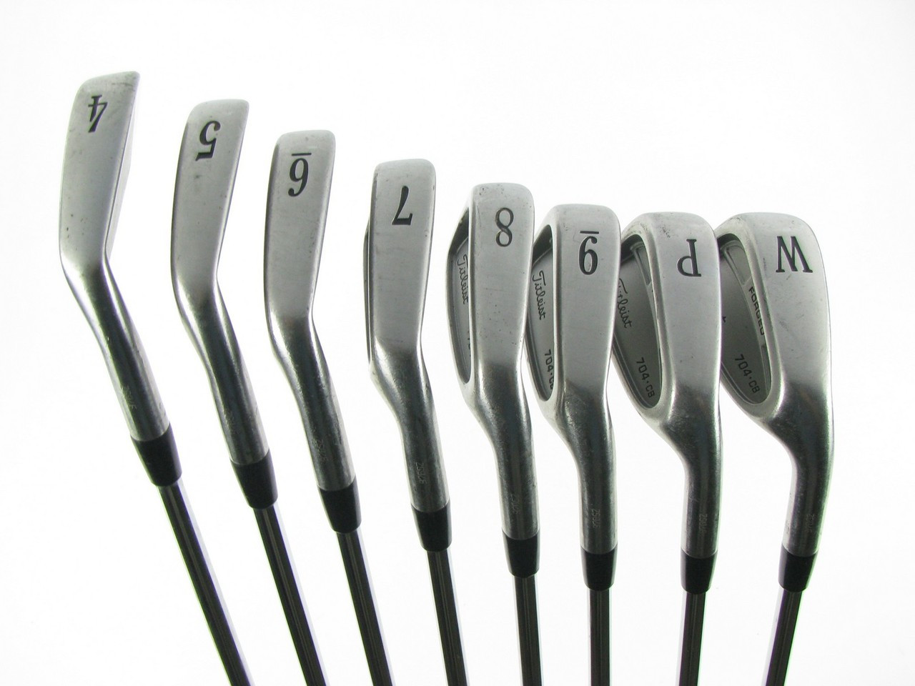 Titleist 704 CB iron set 4-PW+GW w/ Steel Dynamic Gold R300