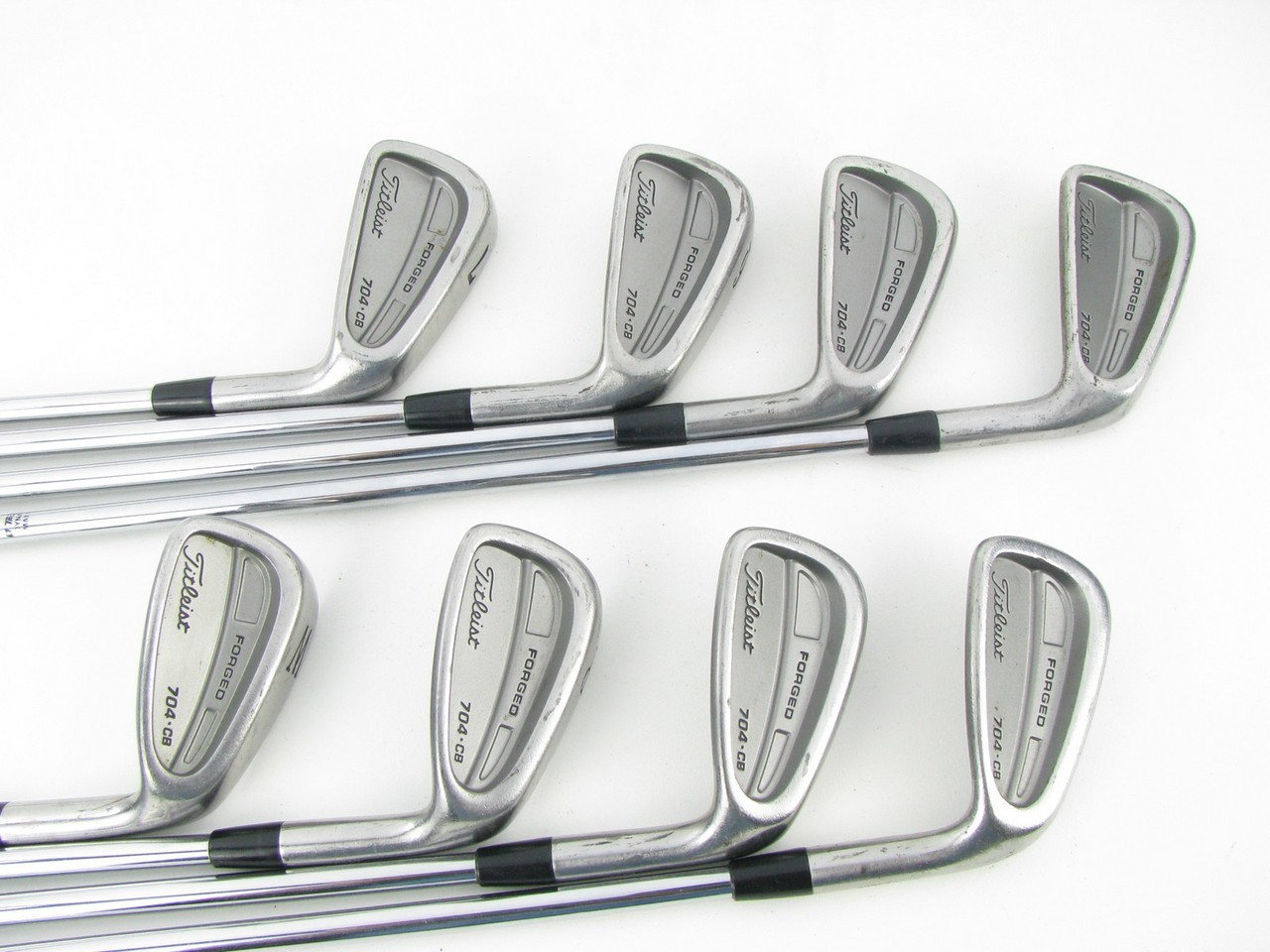 Titleist 704 CB iron set 4-PW+GW w/ Steel Dynamic Gold R300