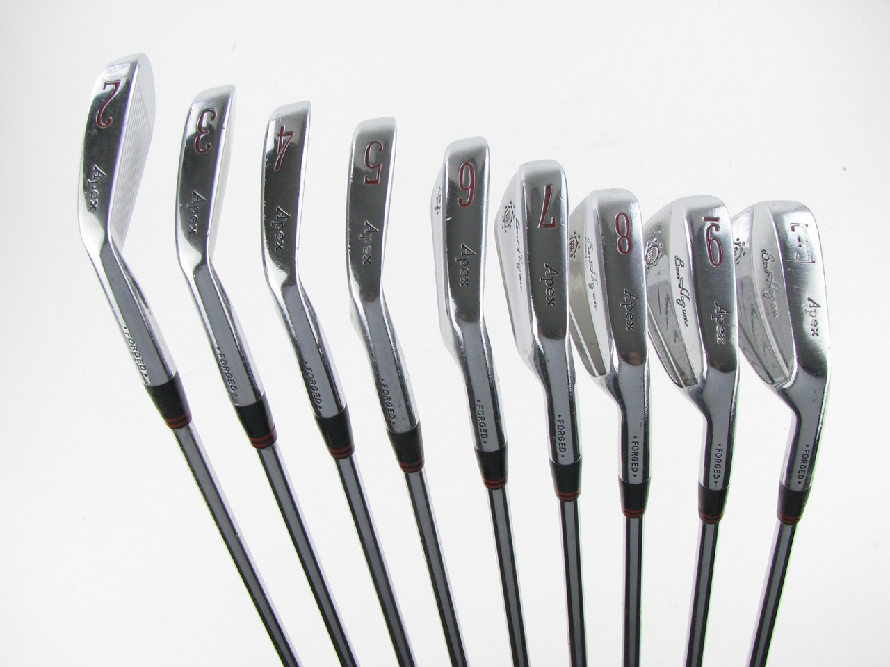 Ben Hogan Apex 1999 Forged Blade iron set 2-PW w/ Rifle Tour