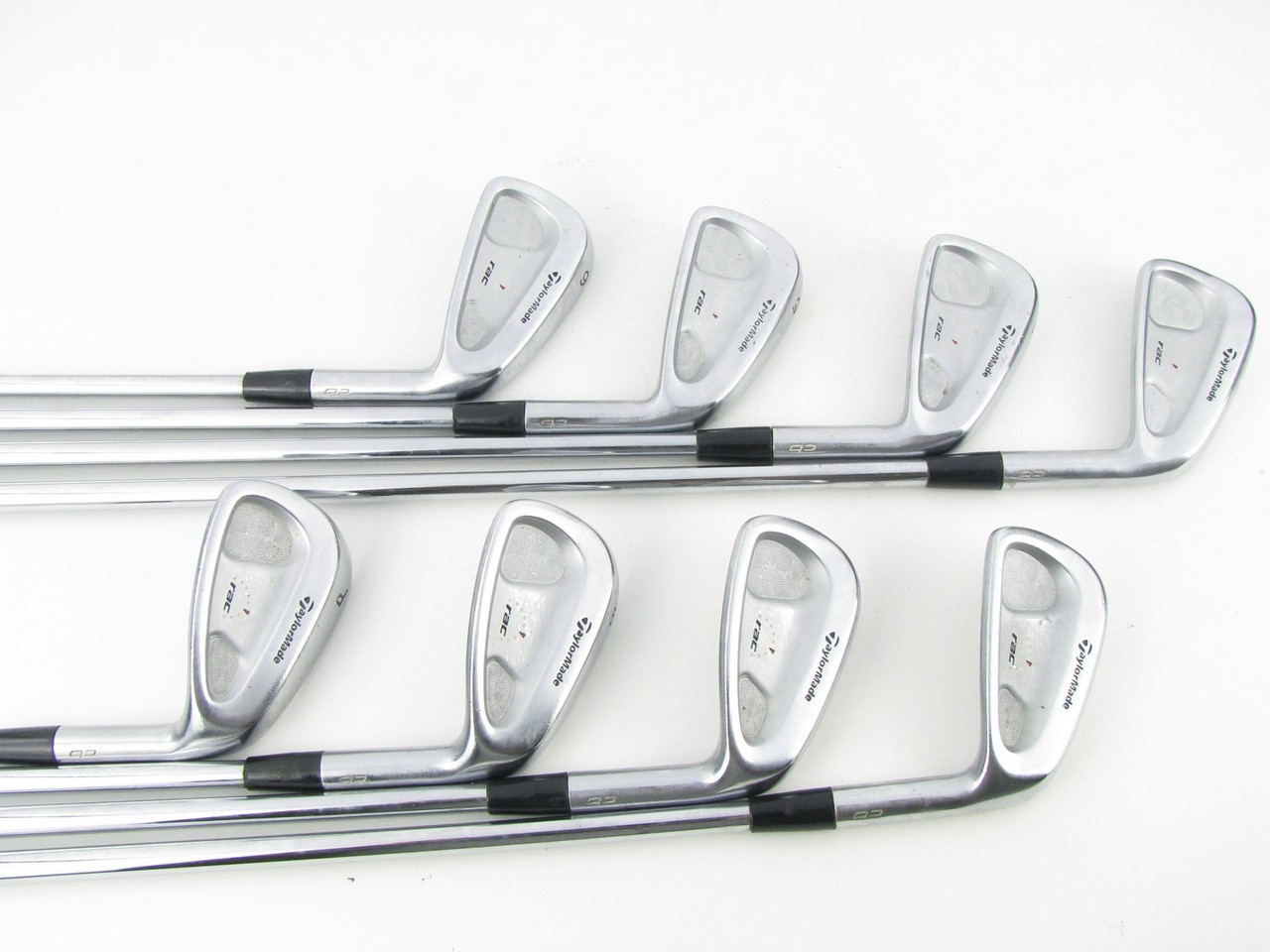TaylorMade RAC Forged CB TP iron set 3-PW Satin w/ Project X Rifle