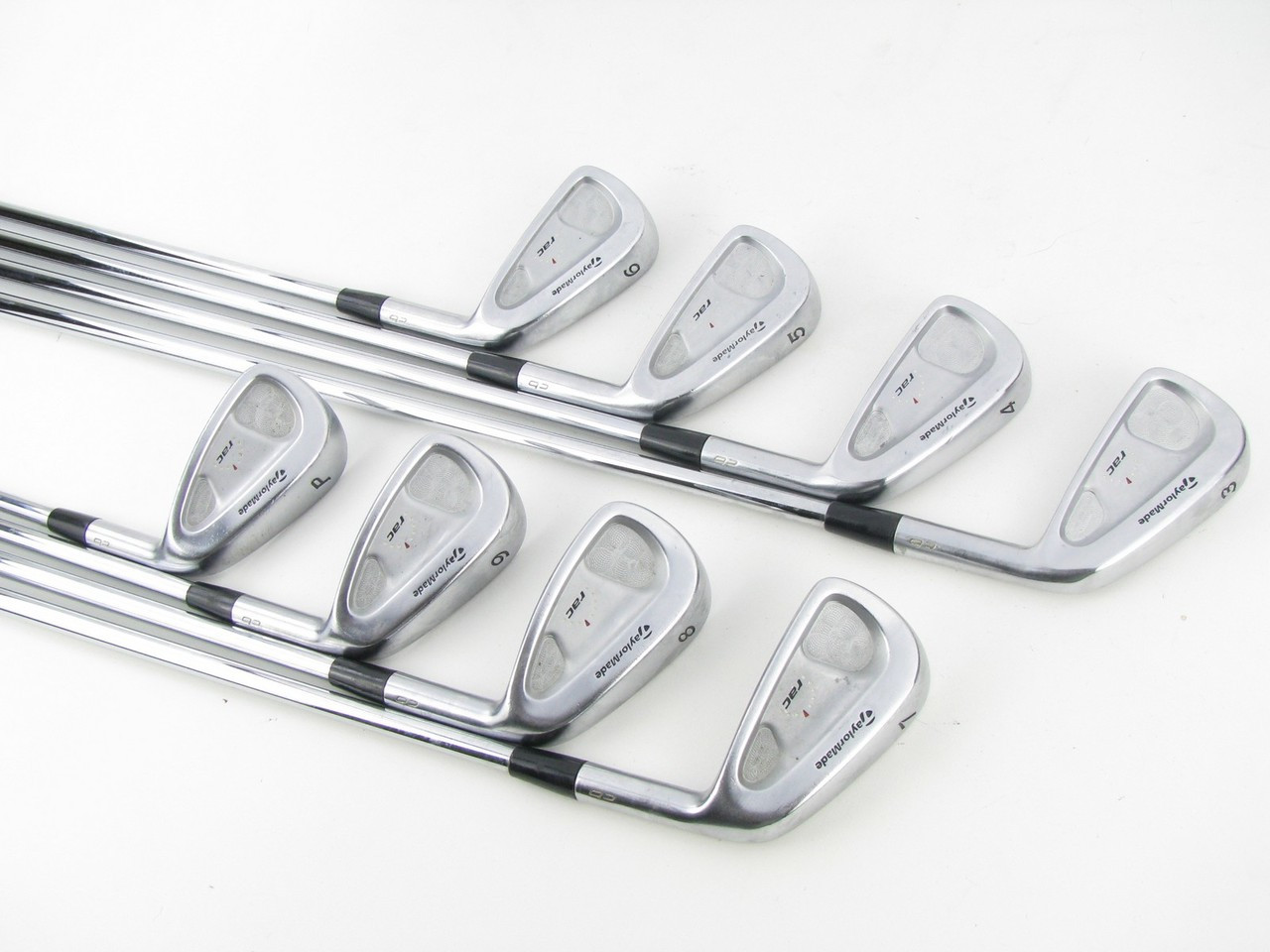 TaylorMade RAC Forged CB TP iron set 3-PW Satin w/ Project X Rifle