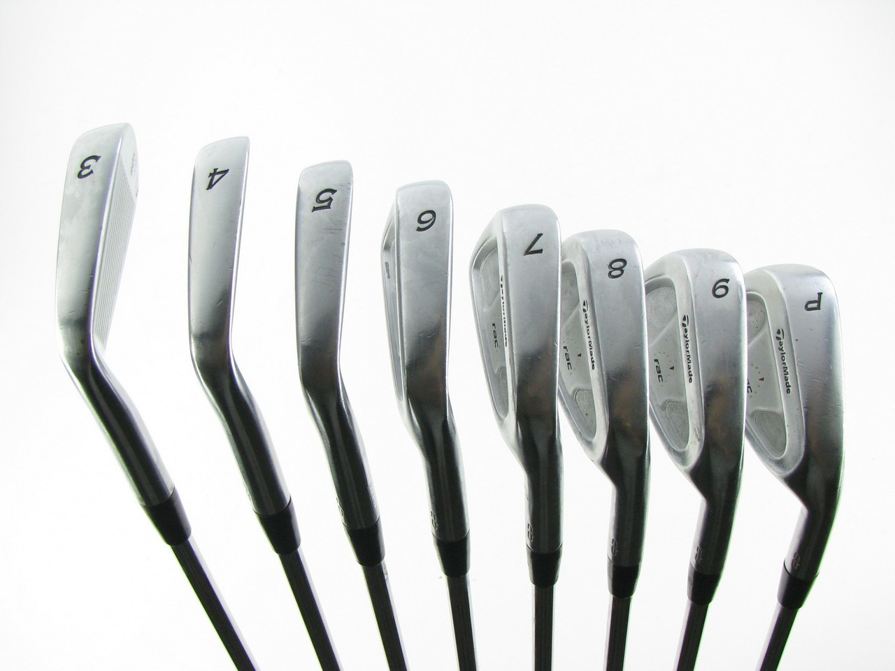 TaylorMade RAC Forged CB TP iron set 3-PW Satin w/ Project X Rifle